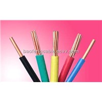 single stranded copper wire with pvc insulation