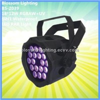 18*12W RGBAW+UV 6IN1 Waterproof LED PAR Light (BS-2039)