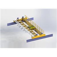 5T electric double-beam bridge crane