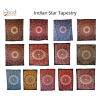 Handicrunch | Indian Star  Tapestry wall hanging