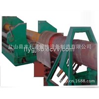 carbon steel round pipe induction heating expanding machine