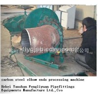 carbon pipe and elbow tee ends processing sloping machine