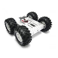 4WD Aluminum Mobile Robot off Road Platform Without Electronic Control -Alsrobotbase