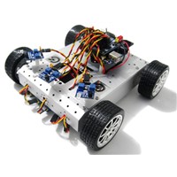 4WD Mobile Robot Car with Tracking and Avoidance System-alsrobotbase