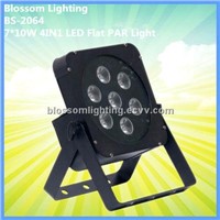 7*10W 4IN1 LED Flat PAR Light (BS-2064)