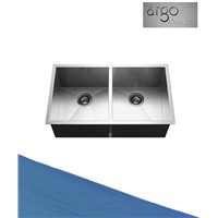 304 Undermount Double Bowl Kitchen Sink