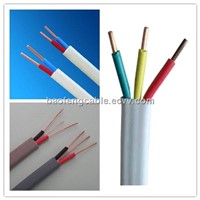 PVC Insulated Flat Twin and Earth Electric Wire