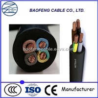 Flexible Copper Conductor Silicon Rubber Cable