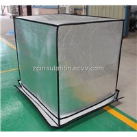 aluminium foil epe foam transparent heat insulation pallet cover