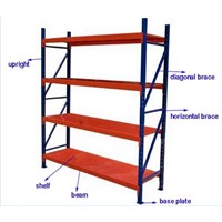 middle-duty goods rack with heavy load capacity