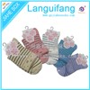 New design ladies cotton socks with strip pattern, Lady socken  Fabrik/ factory