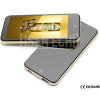 2015 latest ultra-thin metal shell USB mobile power bank with customized advertisement