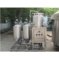 Zhuoda Company Lauter tun fermenter tank conical fermenter whole parts beer making machine ( ZD-50)