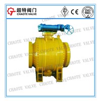 3-PC Cast Steel Trunnion Ball Valve (Q347F)