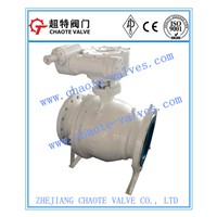 API Cast Steel 2-PC Trunnion Mounted Ball Valve (Q47F)