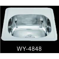 China Factory Suppy Stainless Steel Kitchen Sink WY-4848