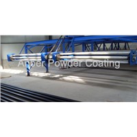 Steel tube & pipe powder coating line