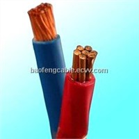 6mm2 Stranded Copper Conductor PVC Insulated Electric Wire