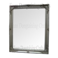 wood framed wall mirror (DTX2101)