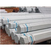 Galvanized carbon steel pipe for low pressure fluid transport
