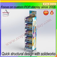 New products customized floor standing display rack