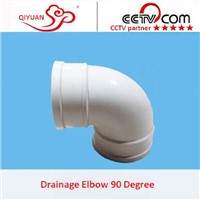 Plastic Pipe Fittings PVC 90 deg Elbow For Water Supply/Drainage