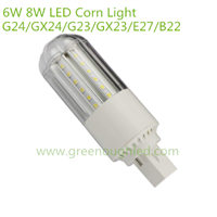 6W 8W G24/GX24/G23 LED Corn Light/SMD2835 LED Bulb Lamp/LED Street Lighting