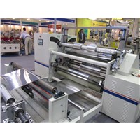 Nomex, Polycarbonate, AL Foil PLC Controlled Slitter And Rewinder Machine Export To Poland USA India