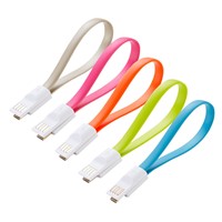 Wholesale custom colorful magnetic micro usb cable