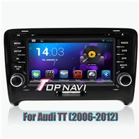 Android 4.4 Quad Core Car DVD Player For Audi TT (2006-2012) GPS Navigation