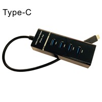Super speed black usb type c to usb 3.1 type c cable