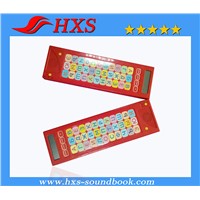 China alibaba preschool children learning music bar plastic handmade music bar with a display screen