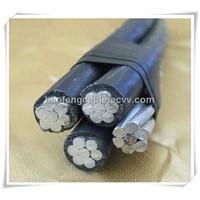 ASTM standard Overhead aluminum conductor xlpe insulated abc cable