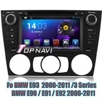 Android 4.4 Quad Core Car DVD Player For BMW E90 2006-2011 Manual GPS Navigation