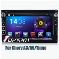 Android 4.4 Quad Core Car DVD Player For Chery A3/A5/Tiggo GPS Navigation