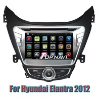 Android 4.4 Quad Core Car DVD Player For Hyundai Elantra 2012 GPS Navigation