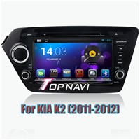 Android 4.4 Quad Core Car DVD Player For KIA K2 (2011-2012) GPS Navigation