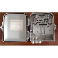 12 core FTTH Fiber optic plastic Distribution box PC+ABS