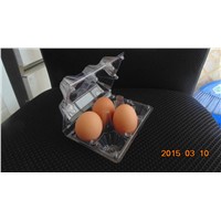 4 egg packaging plastic tray