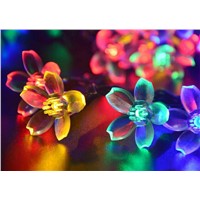 Bright 50 Blossom Solar Powered 5M Led String Light Fairy Starry lights