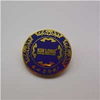 Metal pin badge wholesale custom company logo