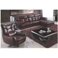 Used Beauty Salon Furniture Leather Sofa Set (L. S601#)