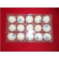 clear plastic egg packaging tray