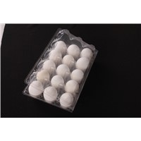 15 holes plastic clamshell egg packaging