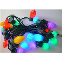 UL 120V C7 LED string light with multi color