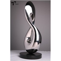 &quot;Eight&quot; Stainless steel sculpture metal sculpture