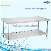 High Quality Assembling And Backing Stainless Steel Work Tables