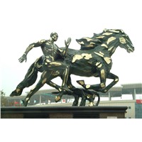 Sporting bronze Sculpture