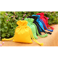 drawstring cotton bag/ pouch