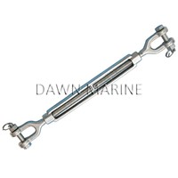 AISI 316 Stainless Steel US Type Turnbuckle Jaw & Jaw